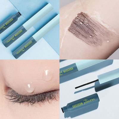 不晕染卷翘定型持久极细睫毛膏