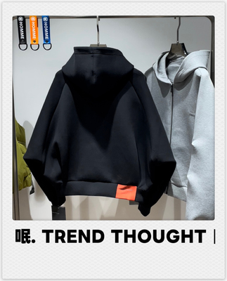 呡.TREND THOUGHT丨N43红标空气层卫衣