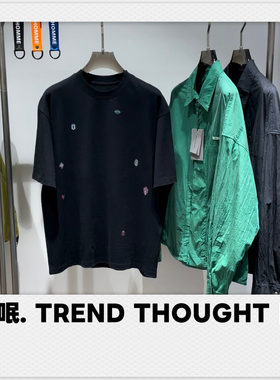 呡.TREND THOUGHT丨圆领短袖T恤