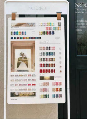 NEKOKO 自然灵感系列 A051~A106 166色大套胶罐装光疗胶甲油胶