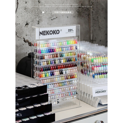 Nekoko妮可可小银罐221色罐装甲油胶光疗胶 日系美甲店开店大套