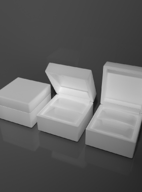 C4D三维模型定制建模纸盒模型盒子纸盒包装模型278