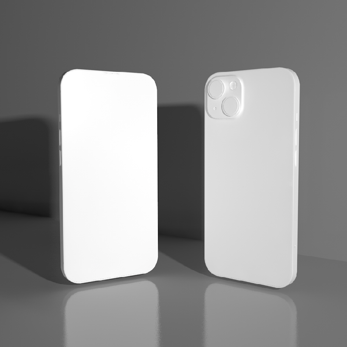 苹果手机模型12苹果13苹果14手机模型建模C4D模型三维模型素材425