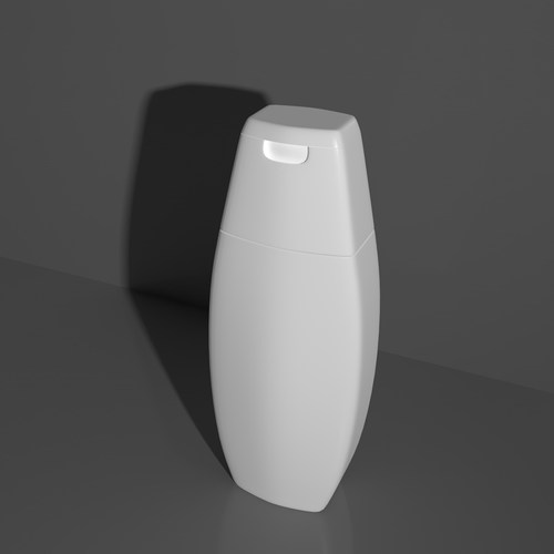 洗发水瓶子三维模型瓶子沐浴露瓶子建模定制495