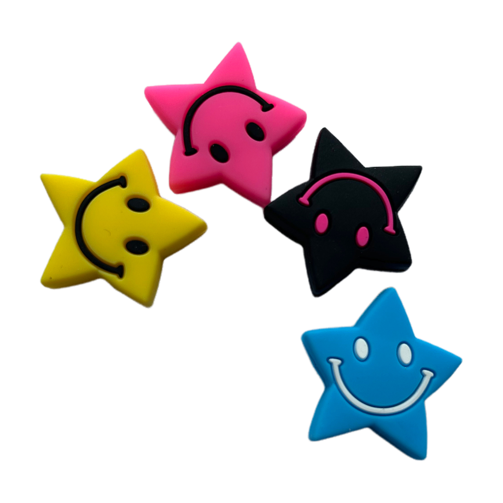 2024新款五角星硅胶网球拍减震器棒棒糖可乐个性球拍避震