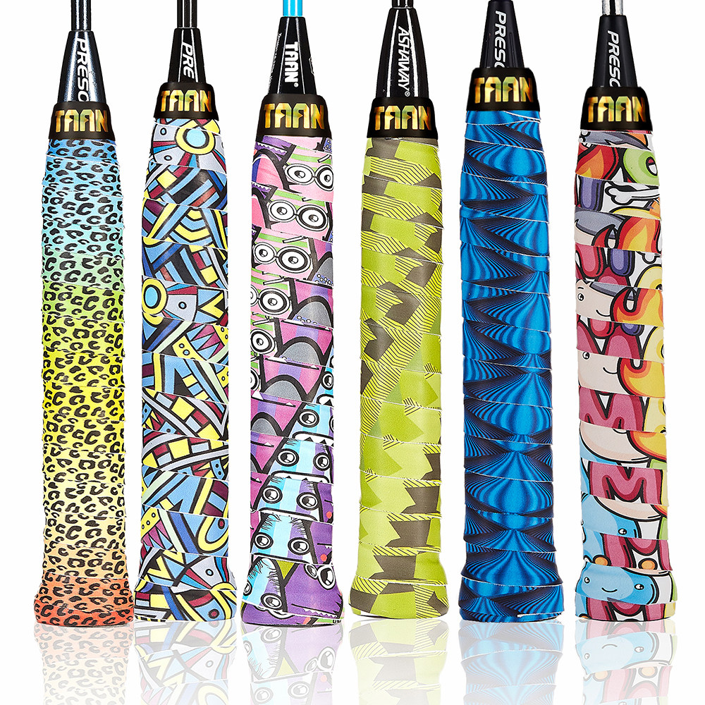 正品TAAN泰昂羽毛球拍手胶网球拍弹弓鱼竿 3D炫彩防滑吸汗带 X8在类目 运动/瑜伽/健身/球迷用品, 羽毛球, 手胶/吸汗带中 - 来自Buy2taobao.com提供专业的淘宝代购服务