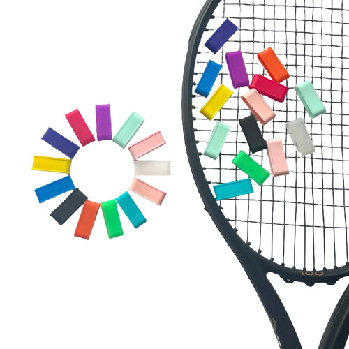 5个包邮网球拍封口胶圈吸汗带硅胶束口环鱼竿握把固定果冻色