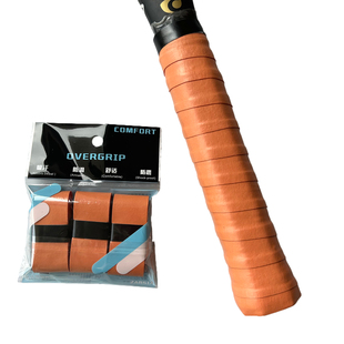 包邮红土法网色防滑薄款羽毛球拍法网手胶超粘网拍吸汗带缠绕带