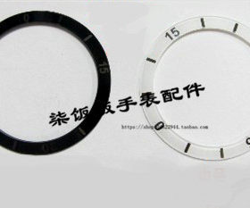 黑色外壳陶瓷手表外圈