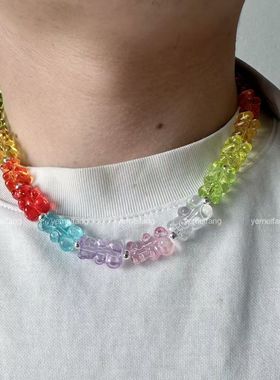 NCTWISH糖果小熊项链毕业礼物