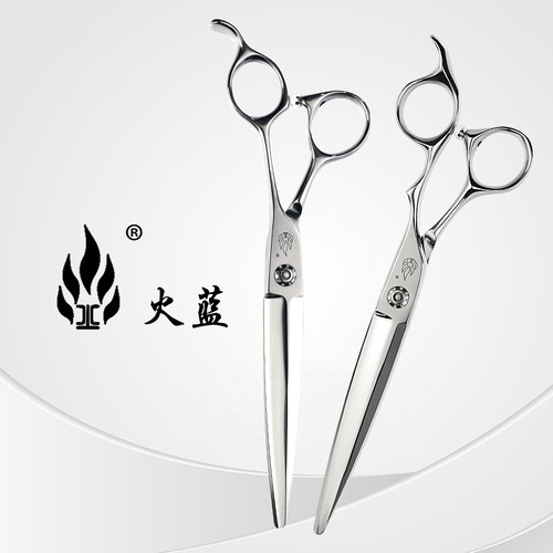 徒手剪大切口美发7寸火蓝