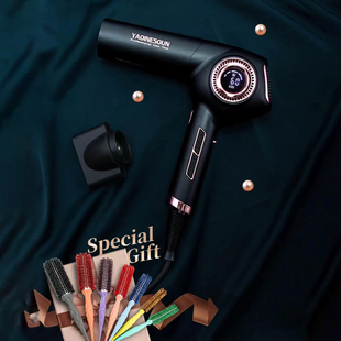 耀音吹风11万转高速电机家庭护发家用发廊专业吹风机液晶屏智能