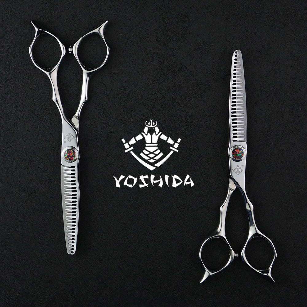 姬田5%女士无痕牙剪男士调色打薄剪留海神器发型师专业美发剪刀