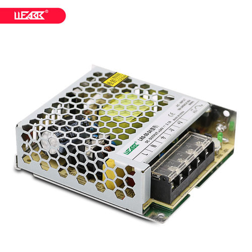 朗本开关电源LRS-50-5V/12V/24V/48V直流NES/S-50W监控LED电源
