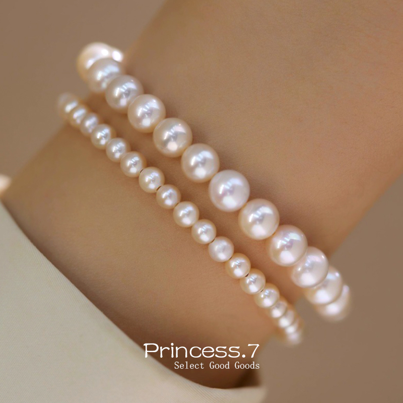 正圆施家水晶珍珠闺蜜手链