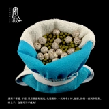 Четки бодхи из грецкого ореха, хлопковое полотенце, ткань для полировки, тканевый мешок, увеличенная толщина