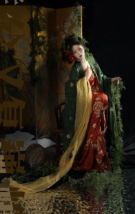 [金明灭]如是观原创汉服唐制晚唐风五代刺绣大袖衫齐胸衫裙