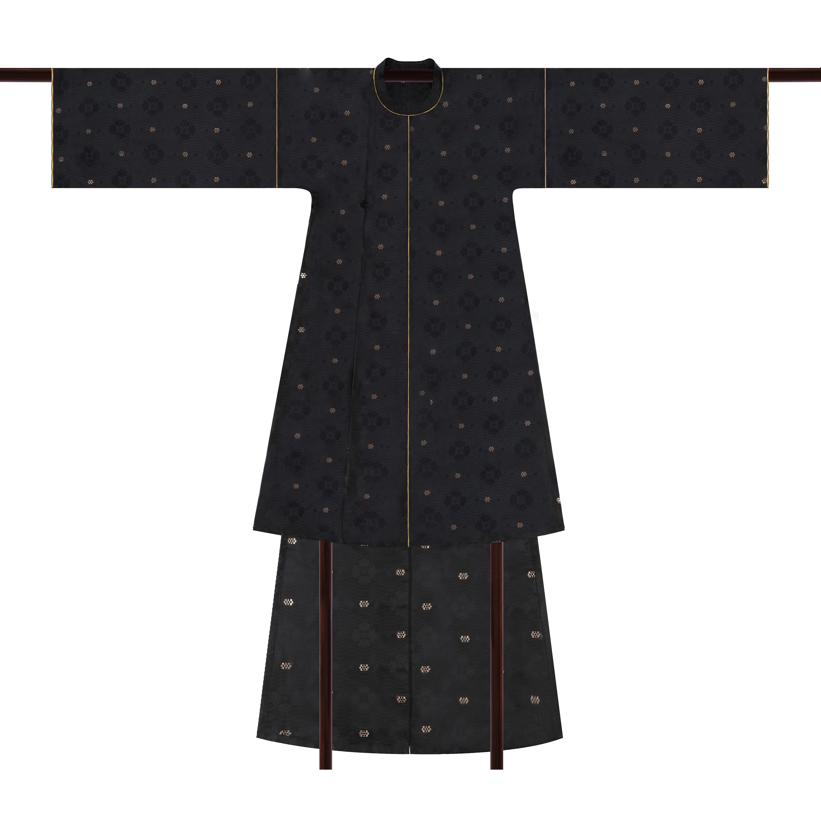 五代拖尾圆领袍如是观汉服衣橱27