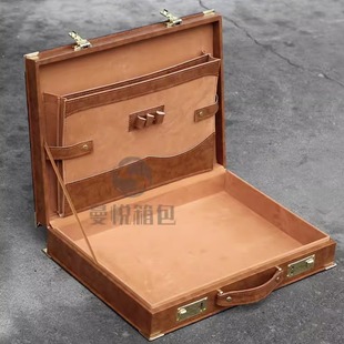 高档金属包角交房盒礼品空盒保健品合同收纳保单包装盒房地产礼盒