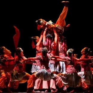 花木兰演出服风采古风中小学生小荷舞蹈儿童服饰演出服再现演出服