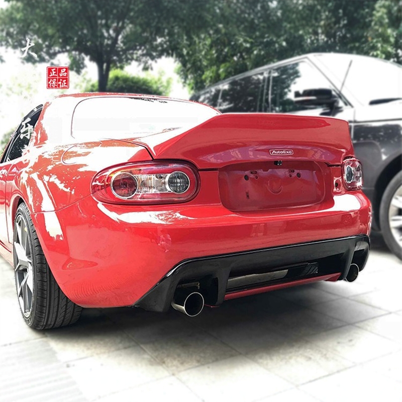 MX5Miata改装碳纤维后唇小包围