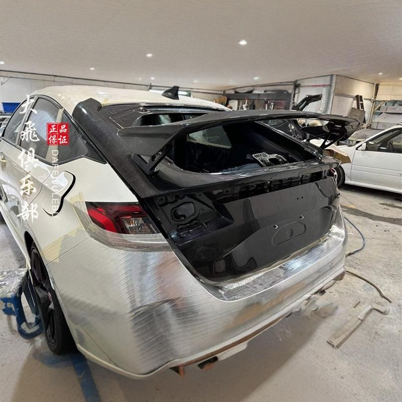 Typer思域FL5碳纤维尾门盖包围