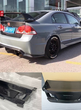 适用于本田Type R思域FD2干碳纤维后备箱盖思铭CIVIC改装尾盖包围