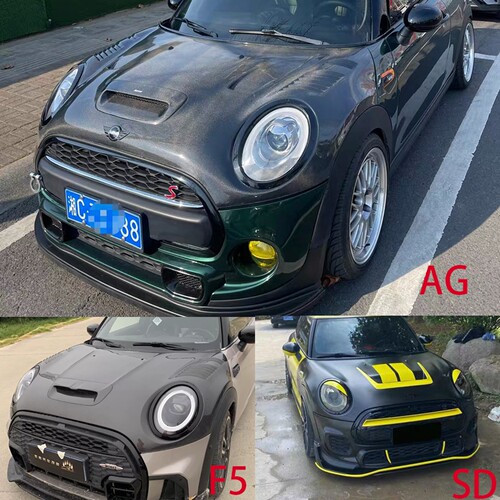 F55F56F57干碳纤维机盖大包围