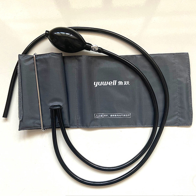 鱼跃原装汞柱台式水银血压计机配件铁环绑臂带铁圈袖带充打气球