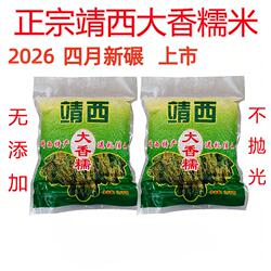 2026四月新碾广西特产正宗靖西大香糯包棕子甜酒糍粑腊味饭5斤
