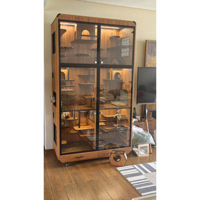 龙猫柜笼别墅防啃耐咬宠物柜