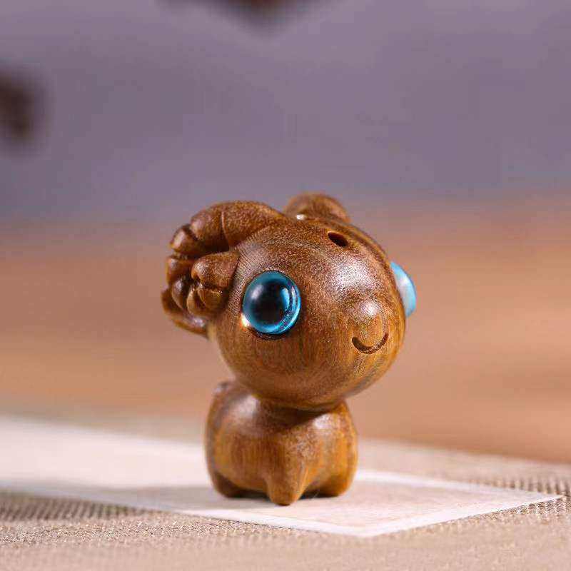 绿檀木雕刻个性小绵羊吊坠配件 木质可爱小动物DIY饰品钥匙扣挂件,饰品/流行首饰/时尚饰品新,小众木作,淘宝优惠券,粉丝福利购,淘宝优惠卷