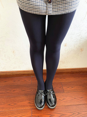 春秋冬中厚微透肉加长高腰连裤袜