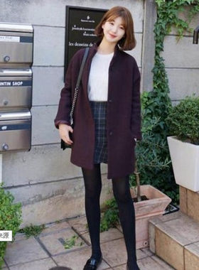 简约高腰美腿保暖中厚细滑连裤袜
