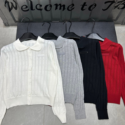 针织开衫女高版本毛衣外套上衣