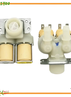 适用于三星洗衣机DC62-00024F进水阀WF1600WCW电磁阀WW90H7410EX