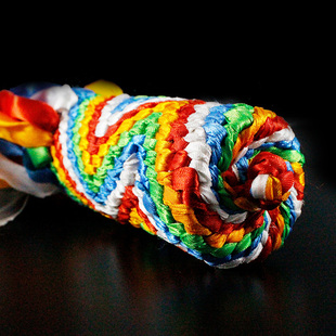 藏式哈达布条金刚结吉祥结西藏手工编织挂饰车挂家用装饰多款可选