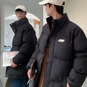 XZ304A-MY04D新品纯色面包服男棉衣加厚棉服情侣外套图片