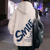 M027FP60加绒65新款卫衣男复古宽松连帽上衣古着帽衫外套，男装卫衣，星座304A