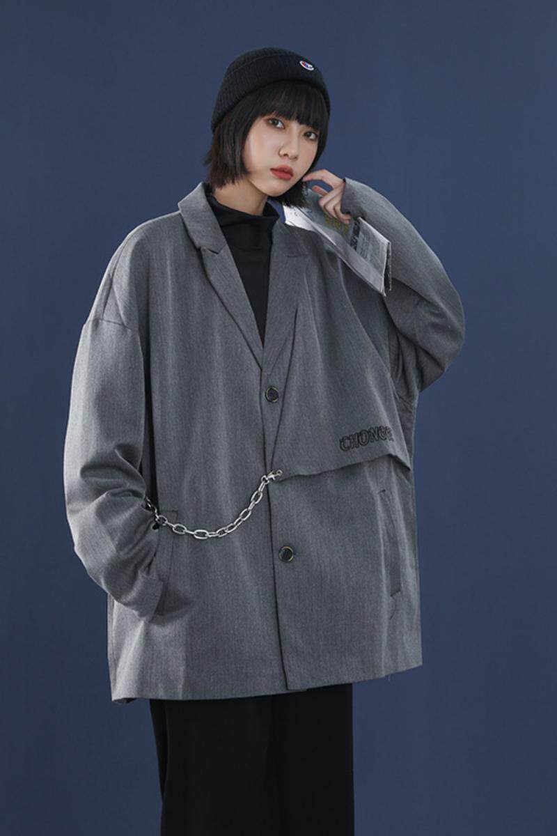 宽松休闲西装韩版XZ304B-2-W40383,男装西服套装,星座304A-1