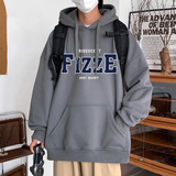 M012FP60加绒65新款卫衣男加绒加厚重磅连帽外套宽松休闲情侣上衣，男装卫衣，星座304A