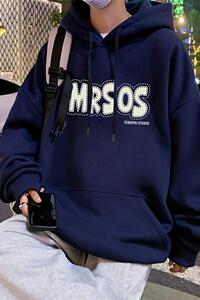 CM062FP60加绒65新款连帽卫衣宽松帽衫oversize休闲图片