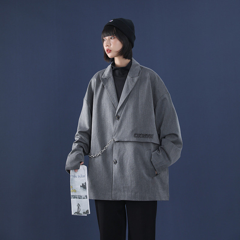 宽松休闲西装韩版XZ304B-2-W40383，男装西服套装，星座304A-1