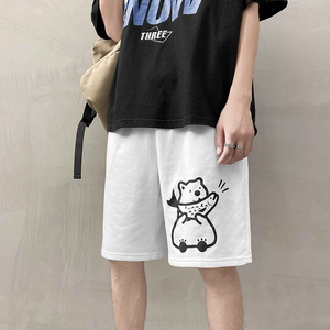 XZ304A-BK07BP28短裤男韩版潮流夏季薄款男生潮55分中裤青年学
