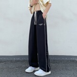K906FP48新款裤子男感休闲裤宽松美式高街直筒工装运动长裤，男装休闲裤，星座304A
