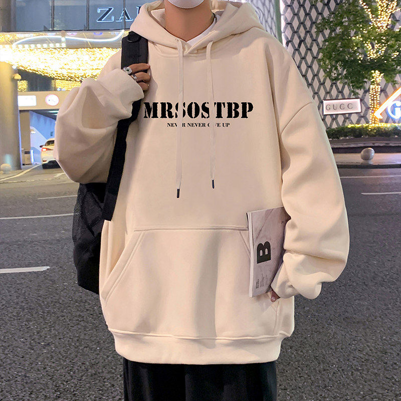 CM03FP60加绒65新款连帽加绒卫衣纯棉情侣帽衫休闲宽松,男装卫衣,星座304A