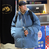 MY03D新品小众纯色面包棉服外套宽松拉链开衫立领棉袄男士棉衣，男装棉衣，星座304A