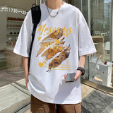 T696FP26新款涂鸦纯棉短袖T恤男装半袖上衣纯棉，男装T恤，星座304A