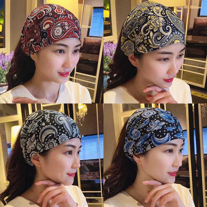 白小美新款宽边遮白发发饰