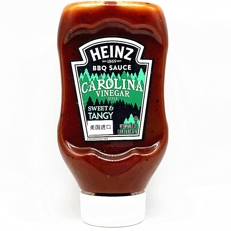 美国亨氏香辣风味烧烤酱原味烤肉烧烤蘸料调料Heinz BBQ Sauce